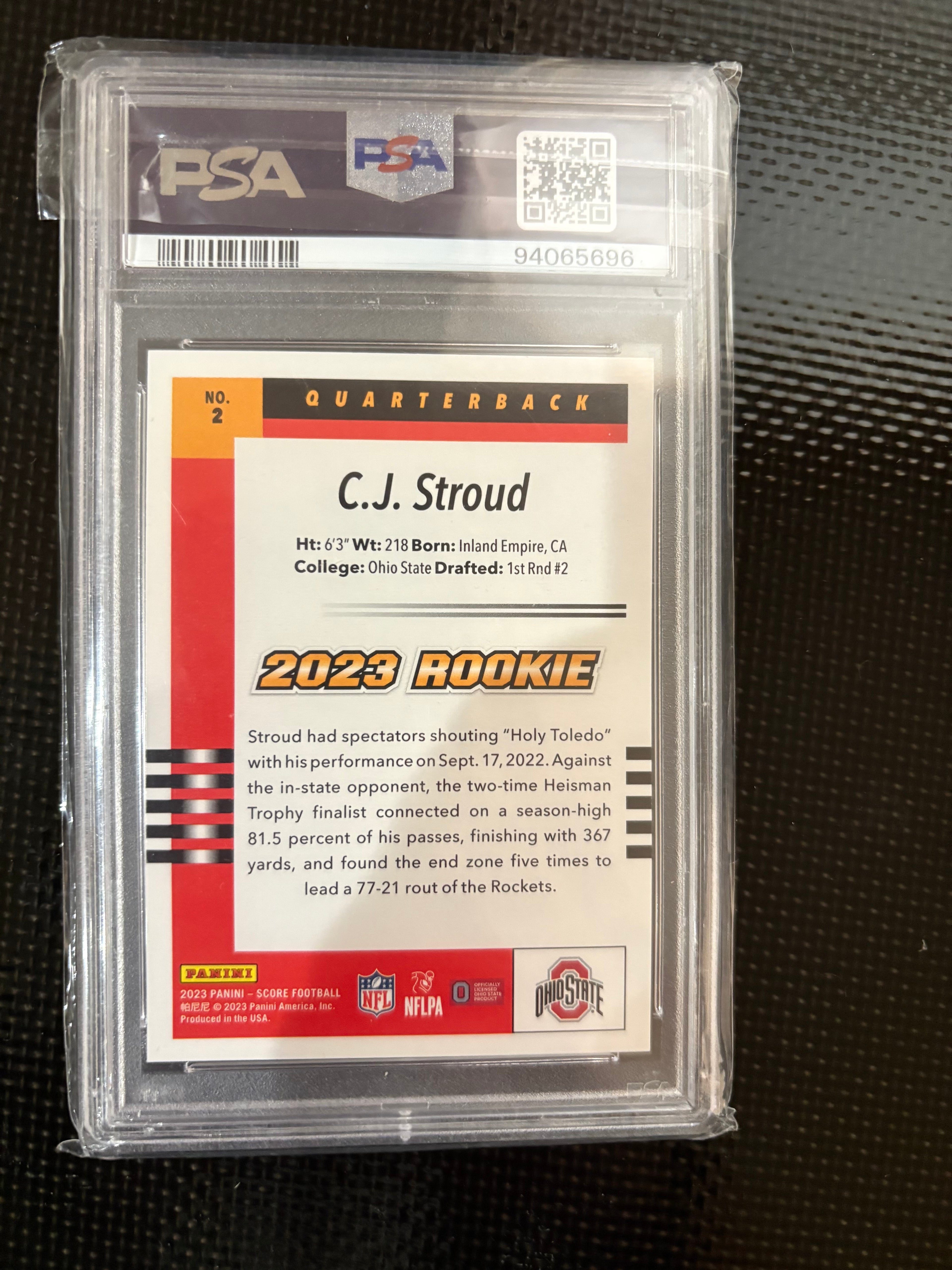 2023 Score Throwback Rookie
