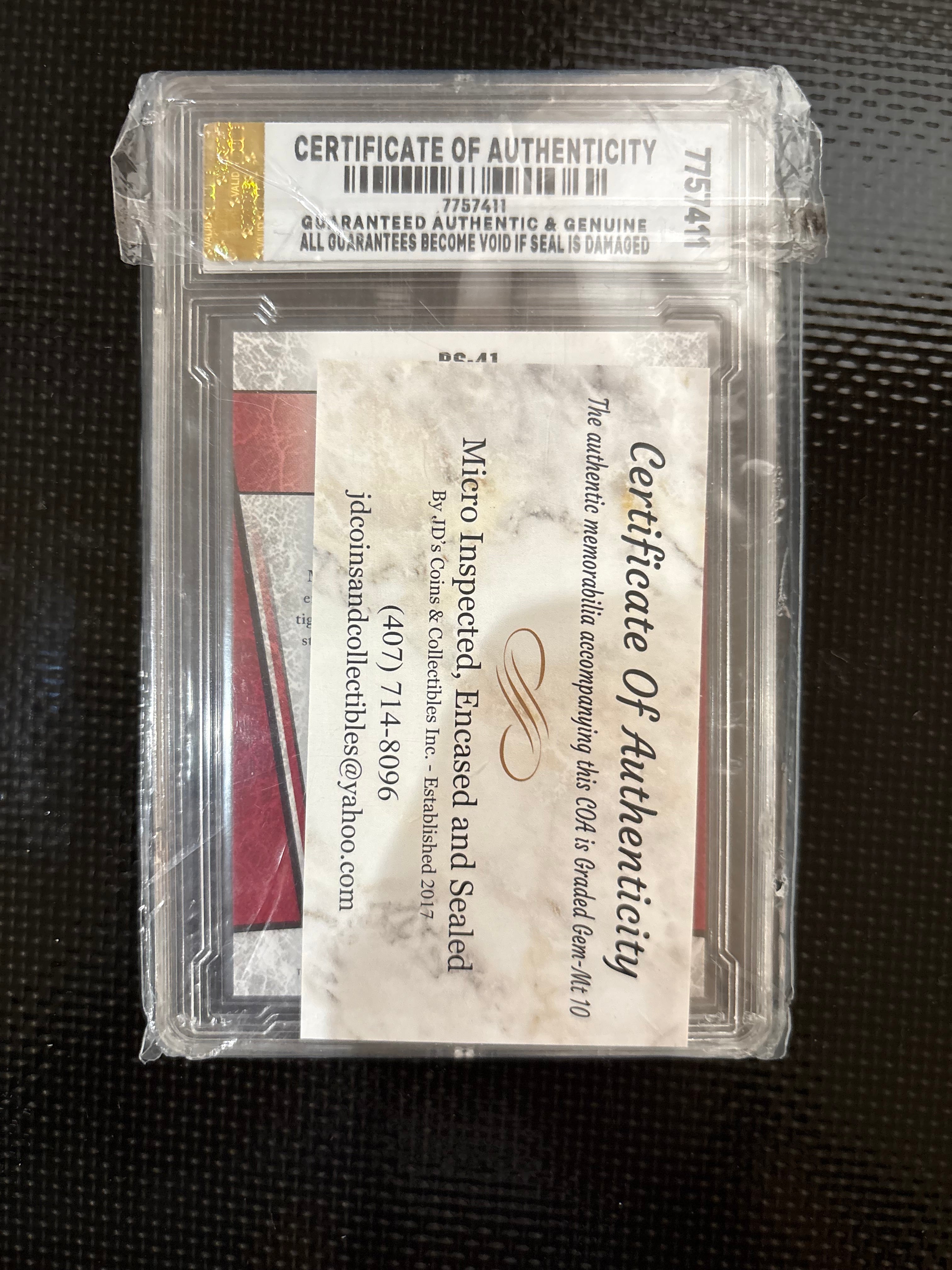 2022 Leaf Draft Silver