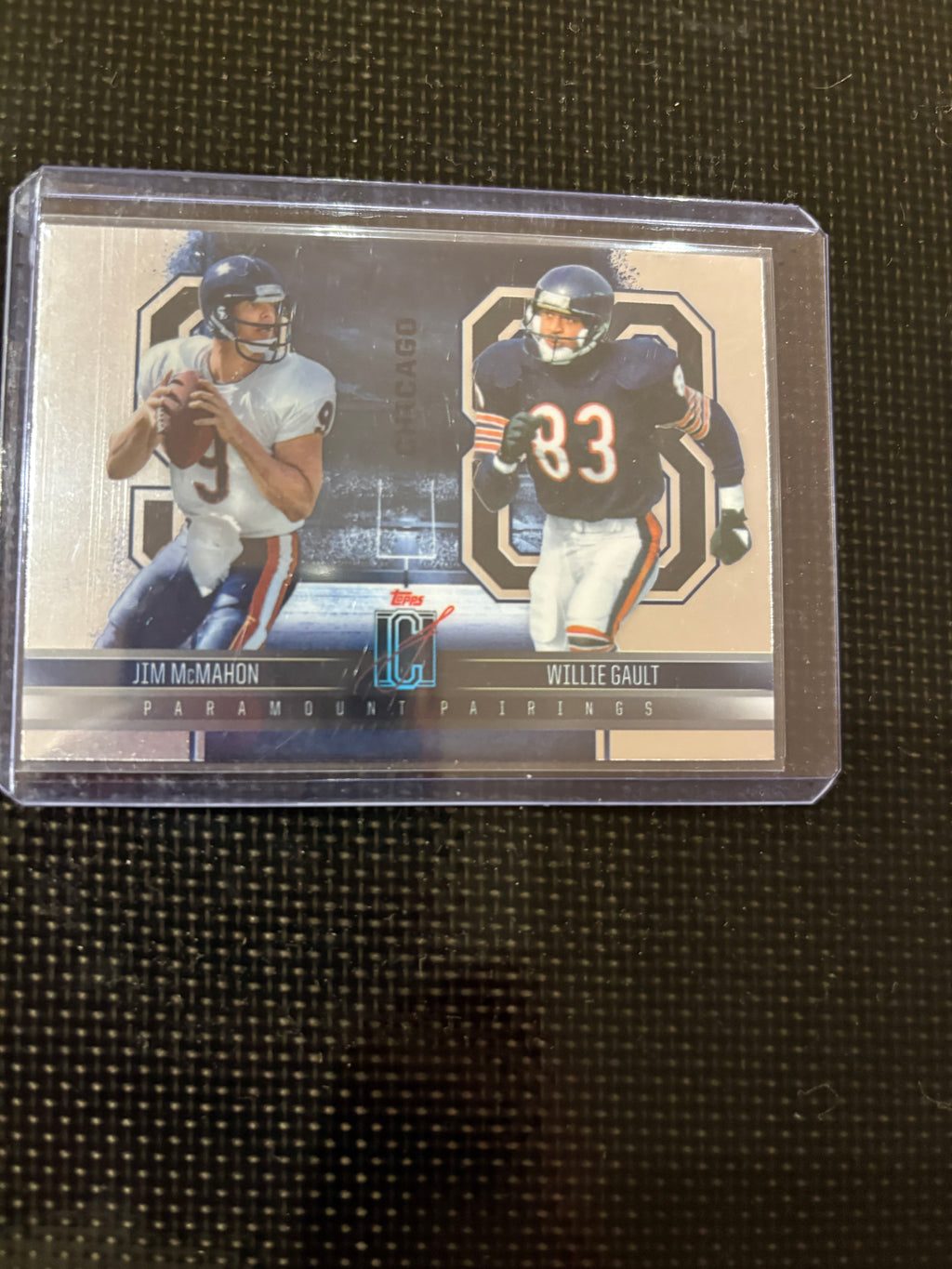 Topps signature card