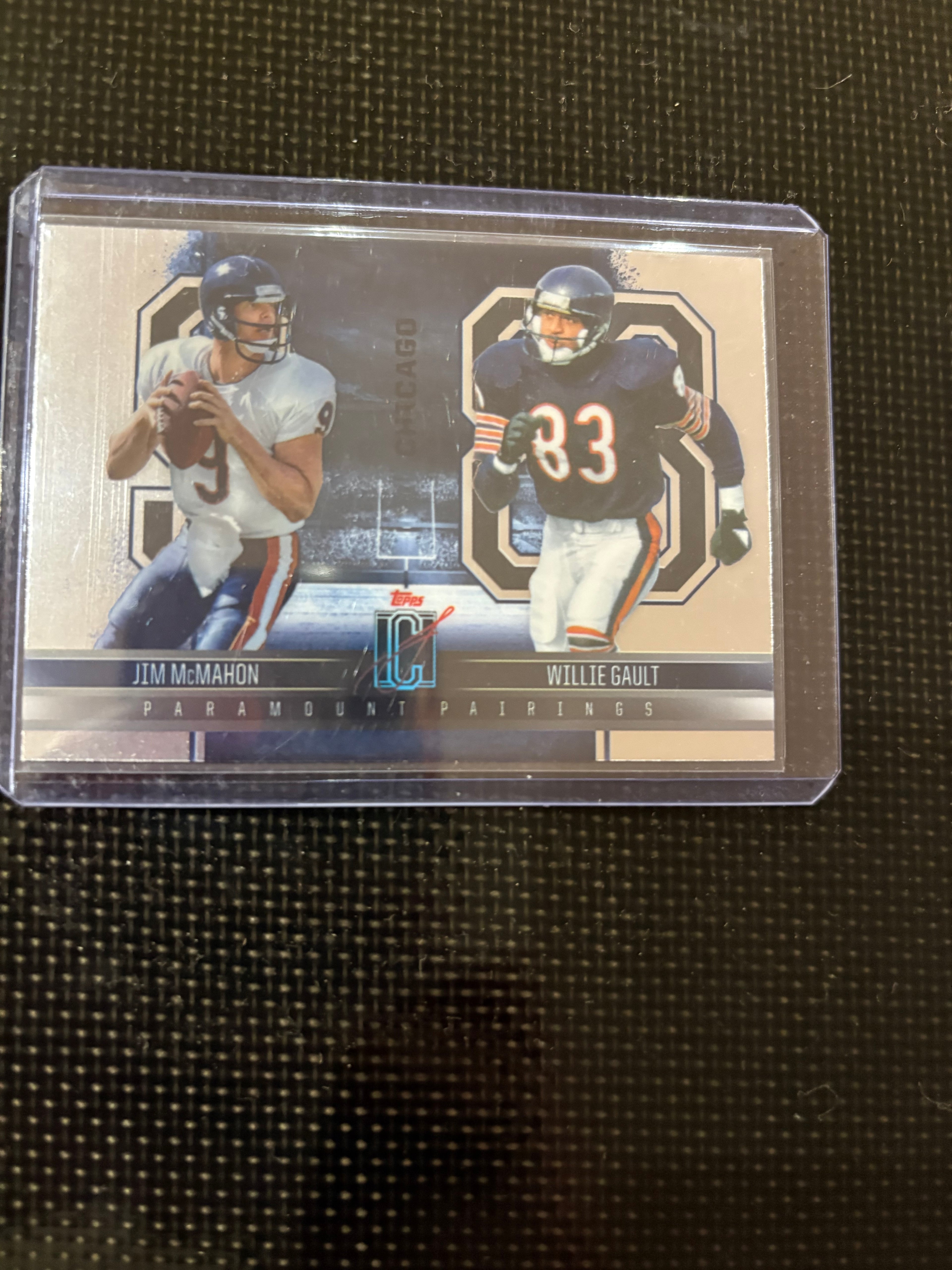 Topps signature card