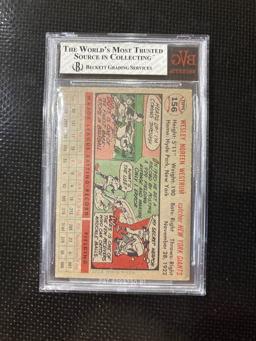 1956 Topps Card