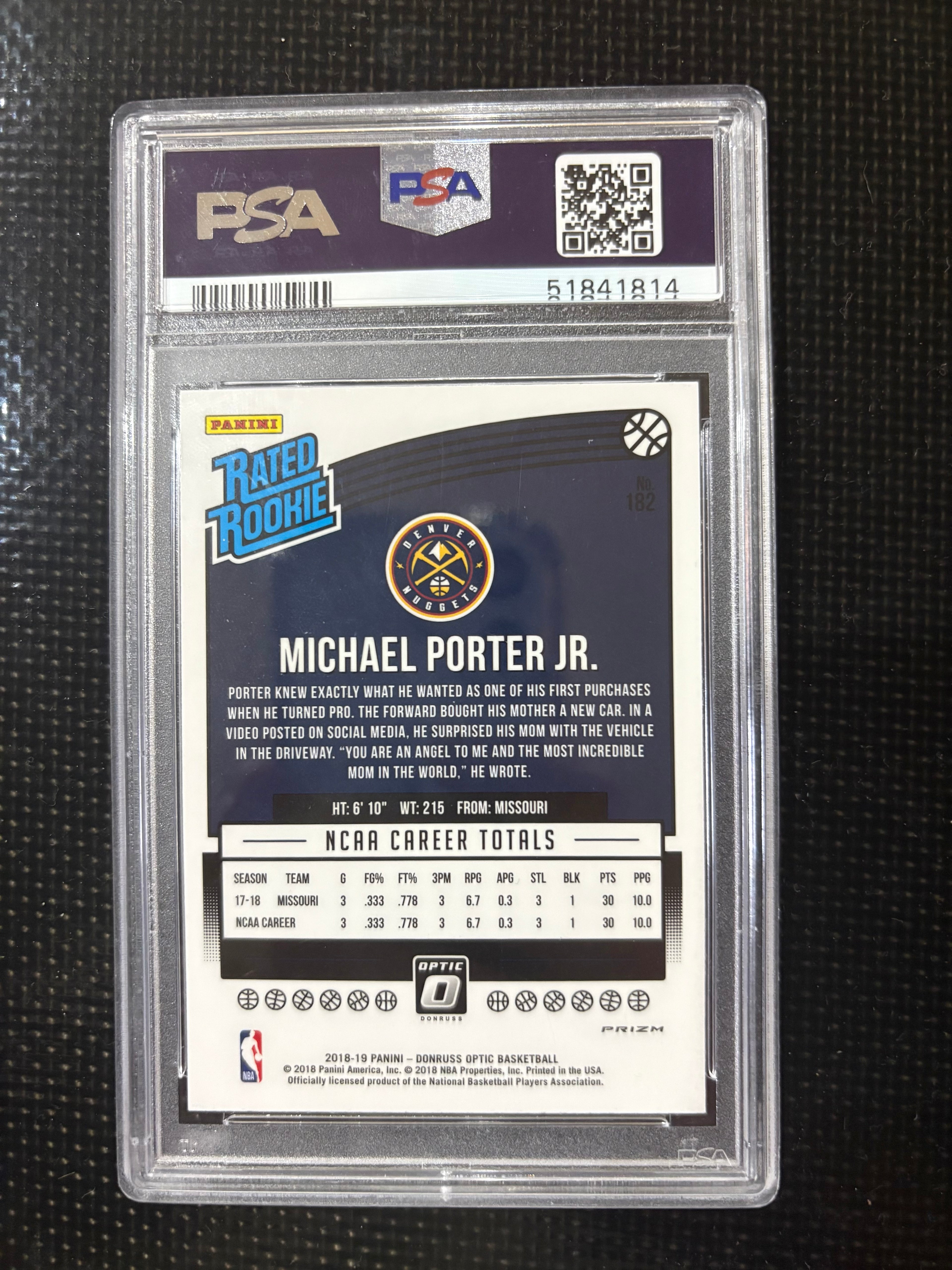 2018 Panini Donruss Optic