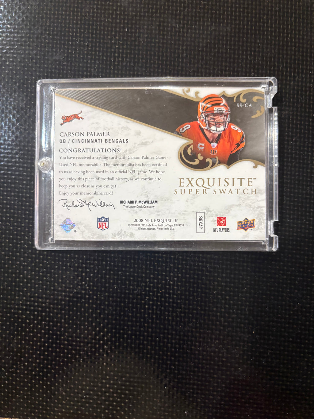 2008 Upper Deck Exquisite Super Swatch