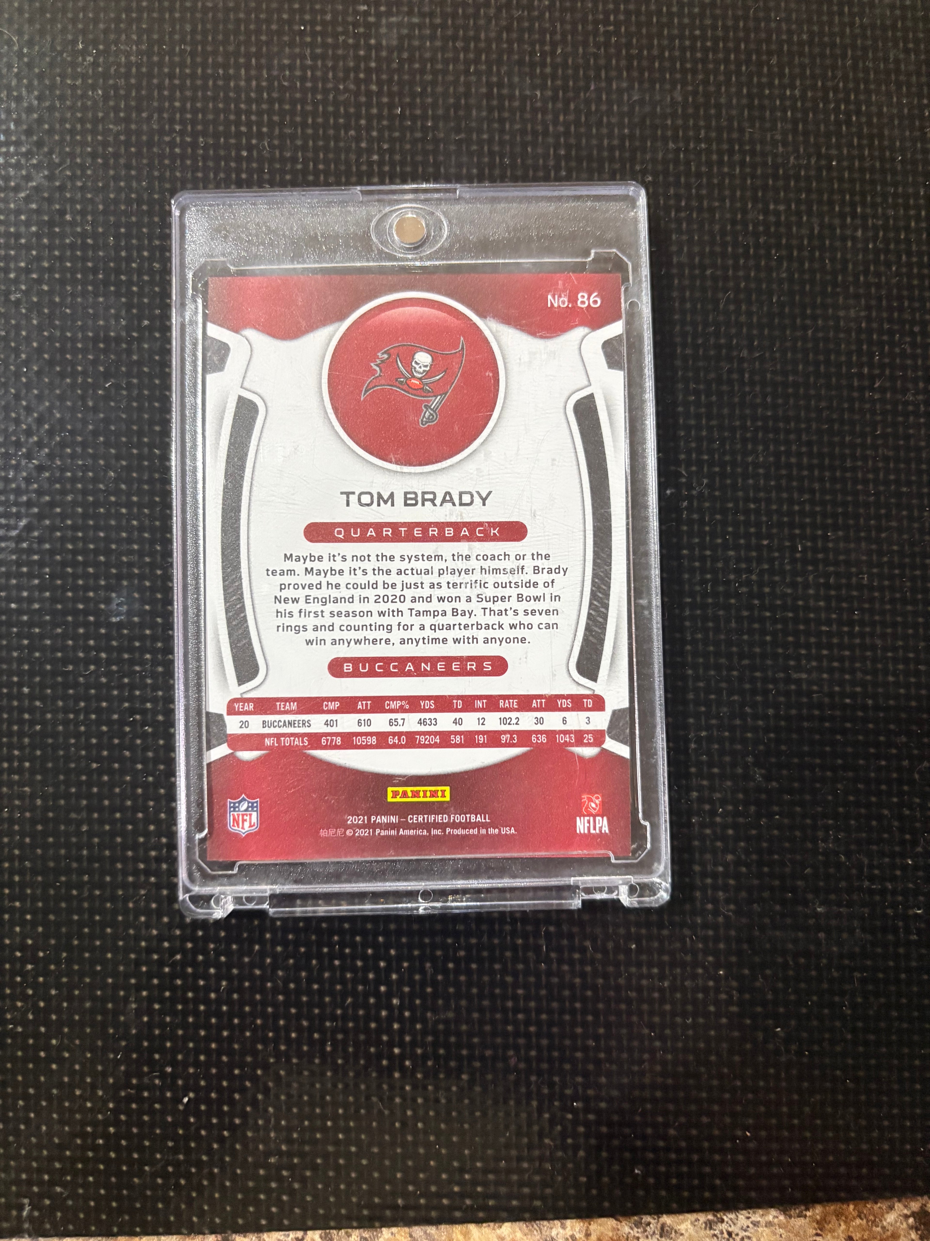 2021 Panini Certified card