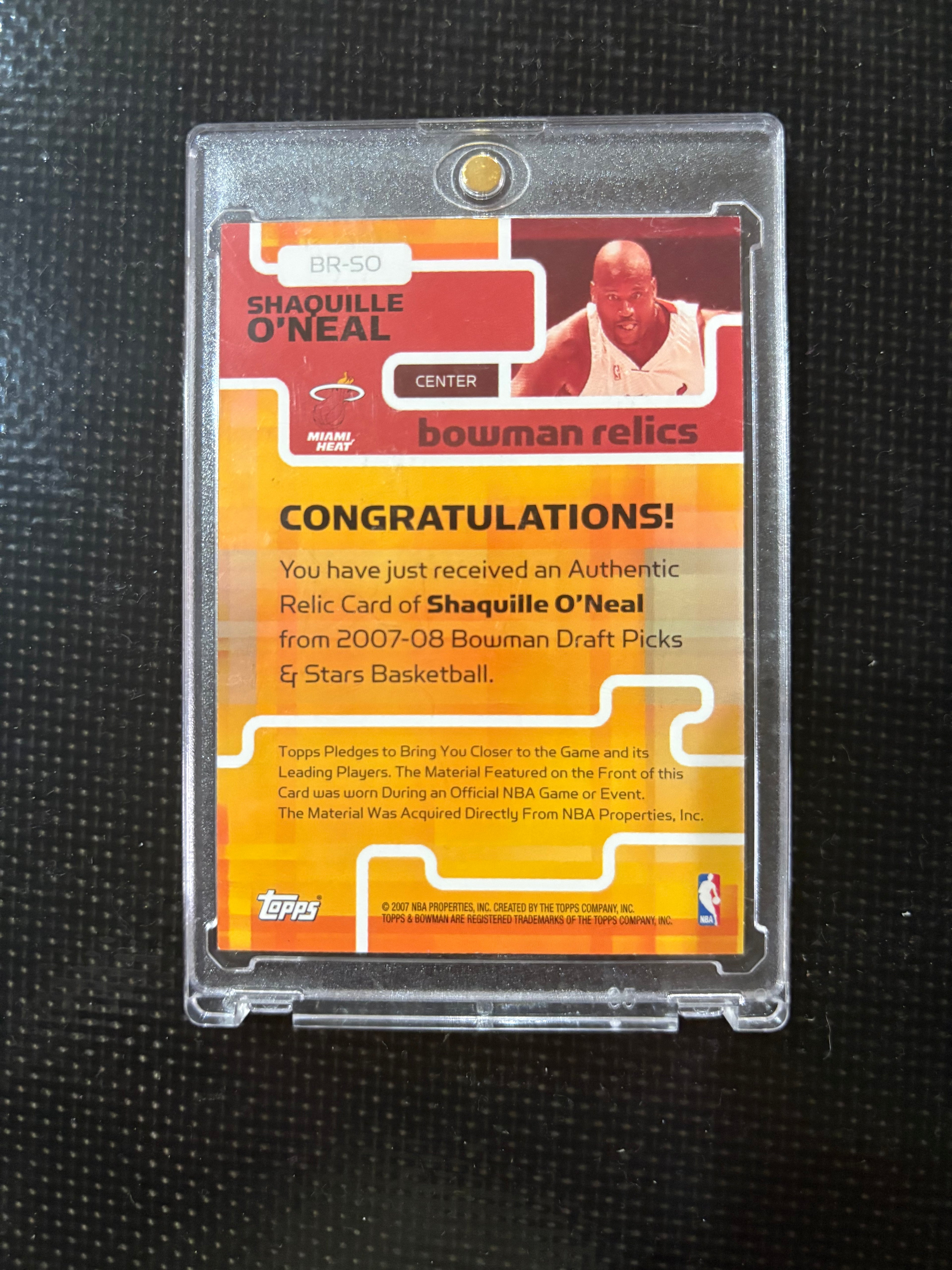 2007 Bowman Relics