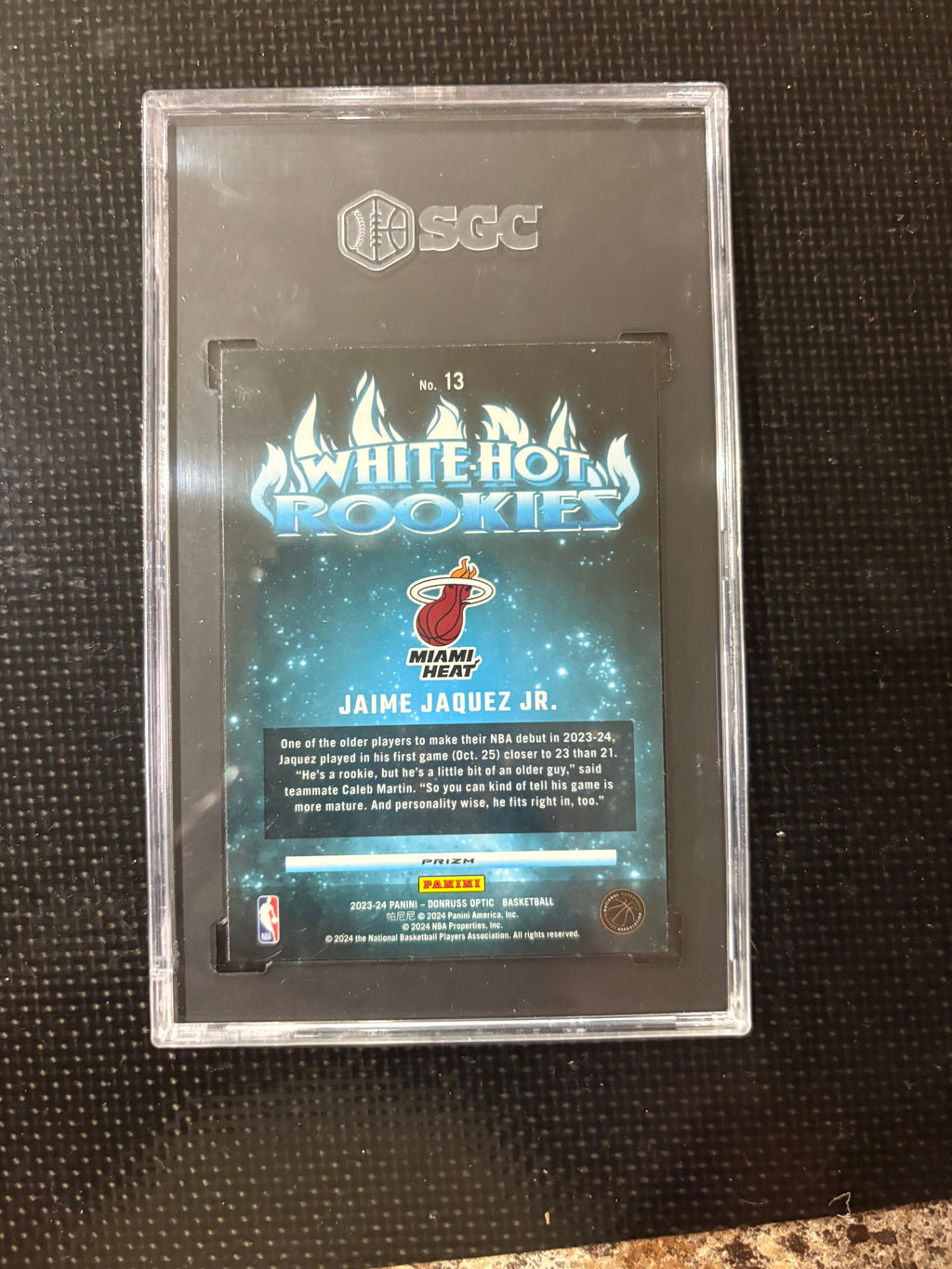 2023-24 Donruss Optic card