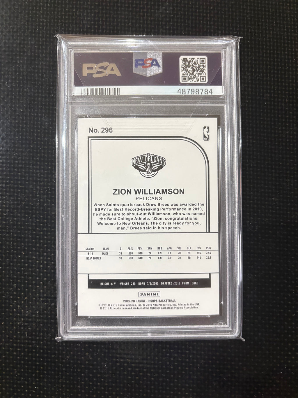 2019 Panini Hoops