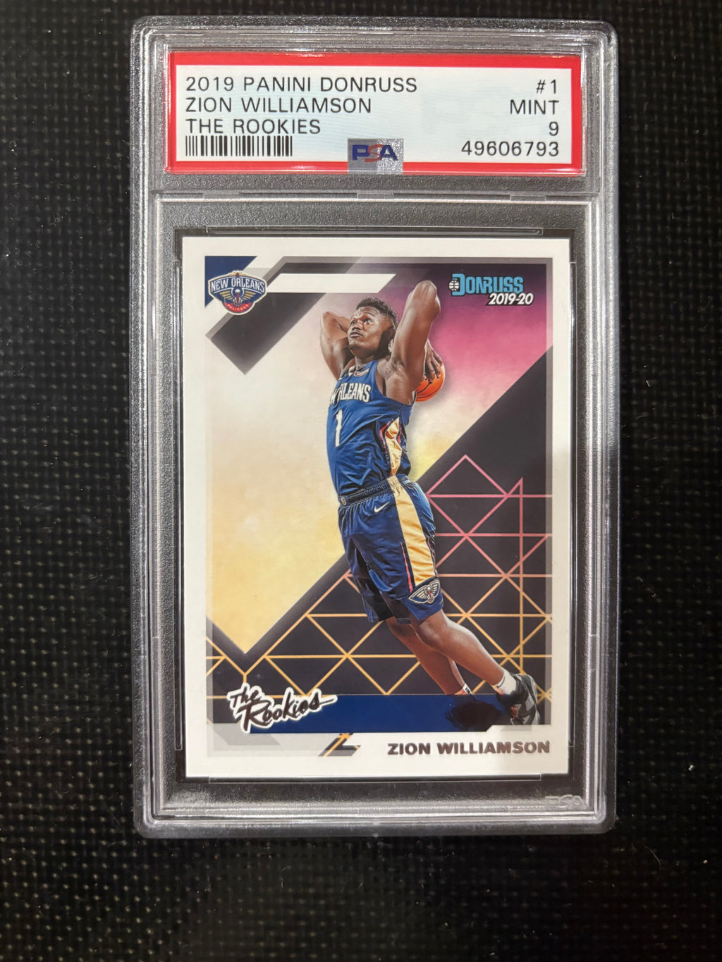 Panini Donruss PSA Slab