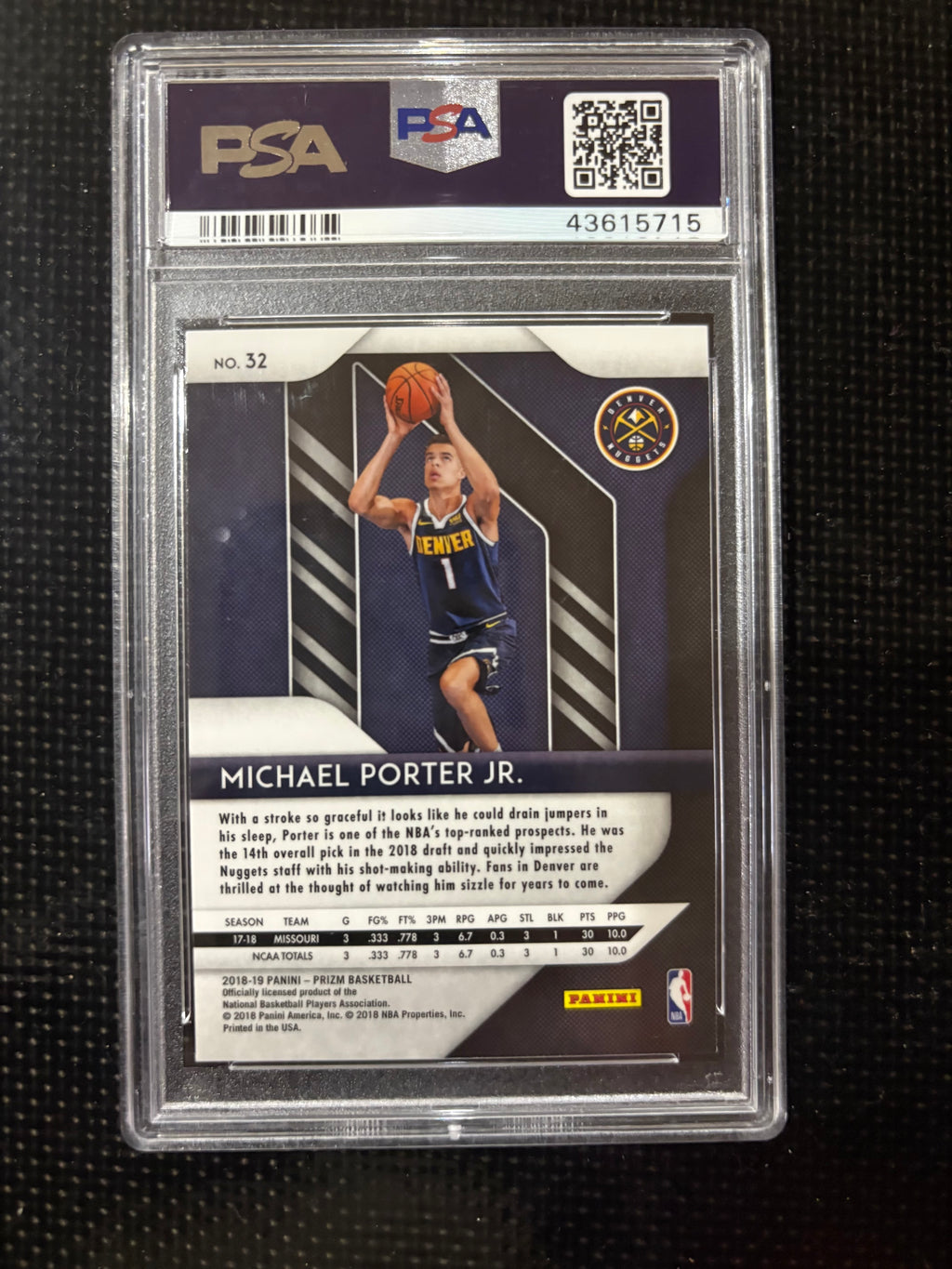 2018 Panini Prizm